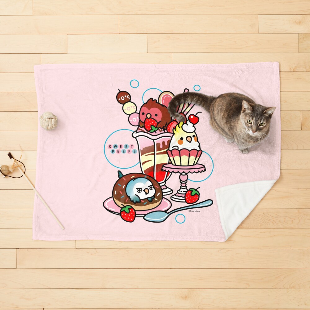 Item preview, Pet Blanket designed and sold by birdhism.