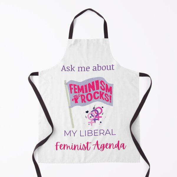 Item preview, Ask Me About My Liberal Feminist Agenda designed and sold by LunaticArtWork.