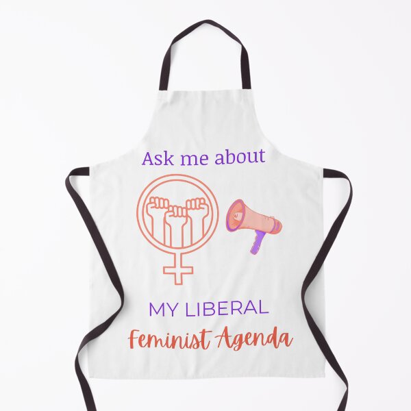 Item preview, Ask Me About My Liberal Feminist Agenda designed and sold by LunaticArtWork.