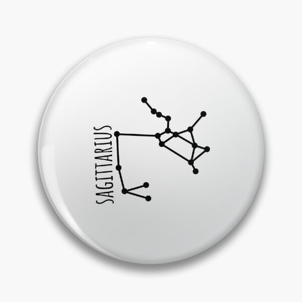 Item preview, Sagittarius Constellation (BLACK DESIGN) designed and sold by EleannaInSpace.