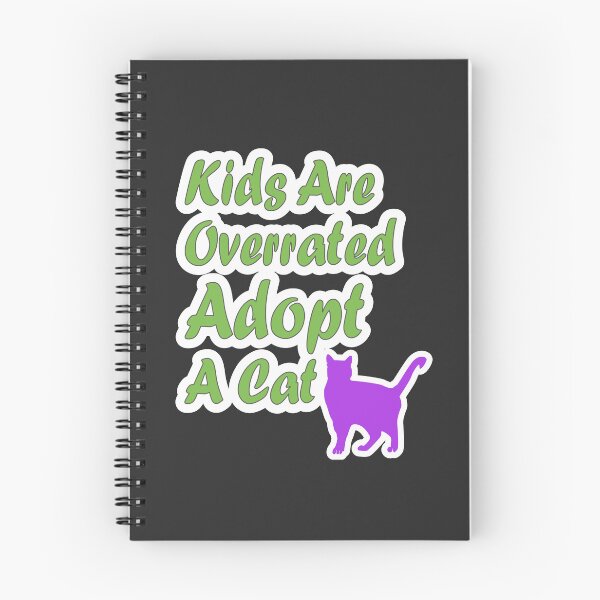 Item preview, Kids Are Overrated Adopt A Cat designed and sold by JLCableStudio.