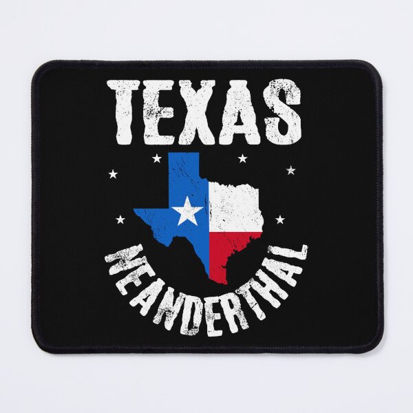 Item preview, Texas Neanderthal Thinking Funny American USA Flag Texans designed and sold by haselshirt.