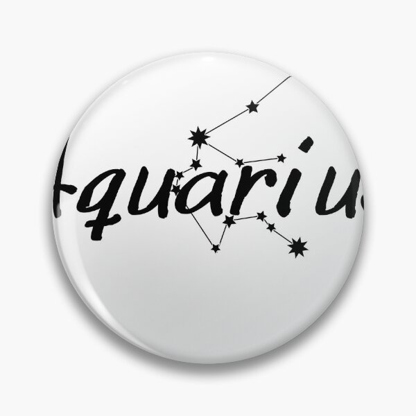 Item preview, Aquarius the Zodiac Astrological Sign with Stars Constellation designed and sold by CharWilcox.