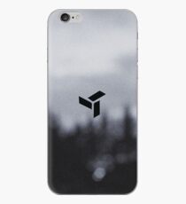 EDEN Logo With Blurry Forest iPhone Case