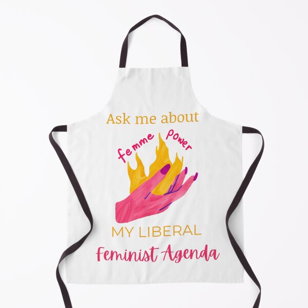 Item preview, Ask Me About My Liberal Feminist Agenda designed and sold by LunaticArtWork.