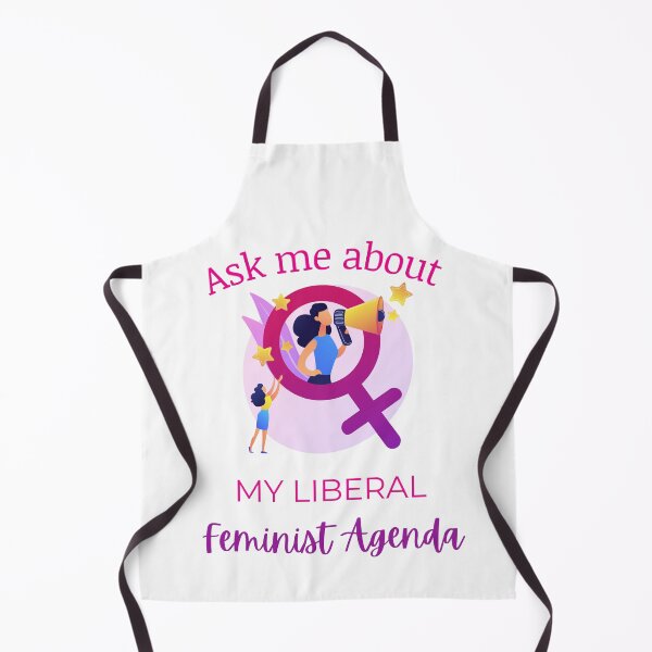 Item preview, Ask Me About My Liberal Feminist Agenda designed and sold by LunaticArtWork.