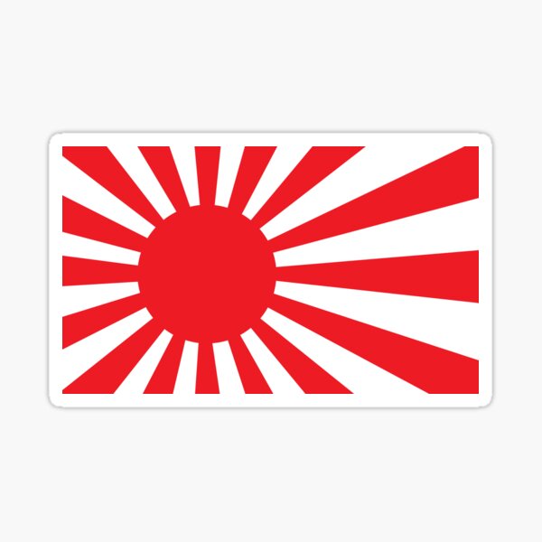 RISING SUN Sticker