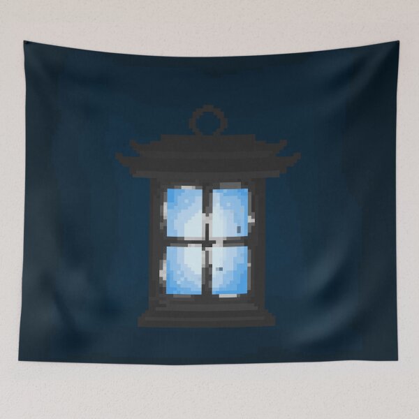 Item preview, Pixel Art Traditional Eastern Lantern designed and sold by shindeku.