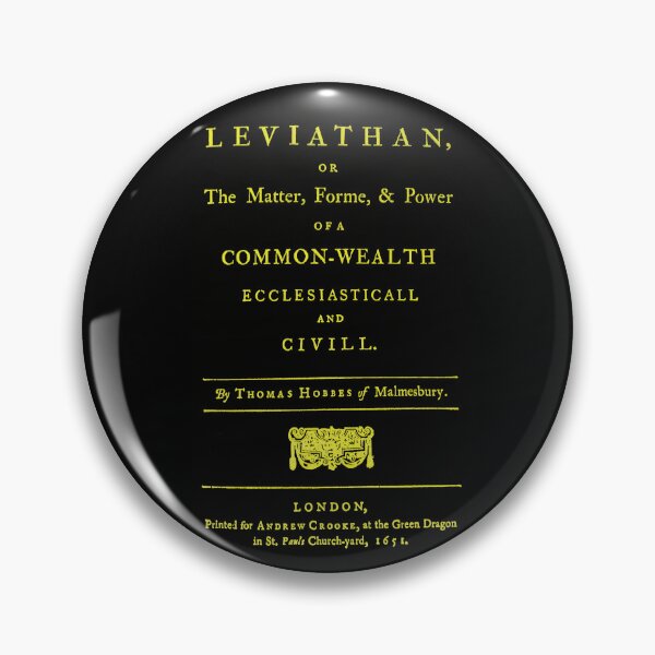 Item preview, Front Cover 1st printing of Thomas Hobbes' "Leviathan" designed and sold by empanadilla.