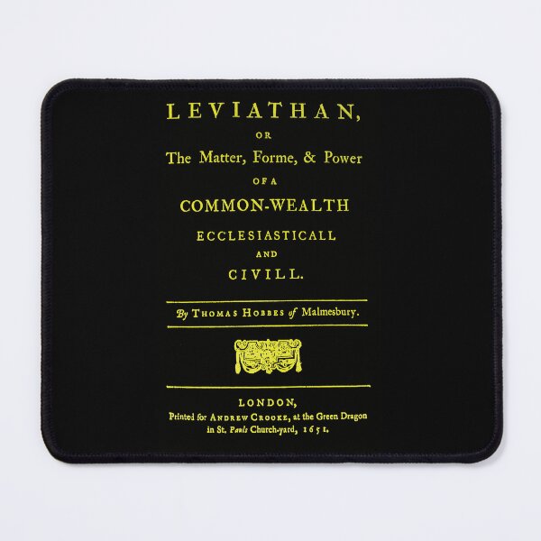 Item preview, Front Cover 1st printing of Thomas Hobbes' "Leviathan" designed and sold by empanadilla.