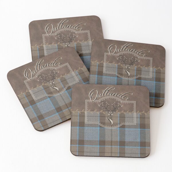 Item preview, Outlander - Leather and Tartan with Stag designed and sold by dealchica.