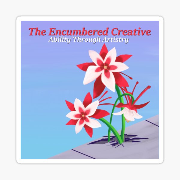 Columbine Encumbered Creative Sticker