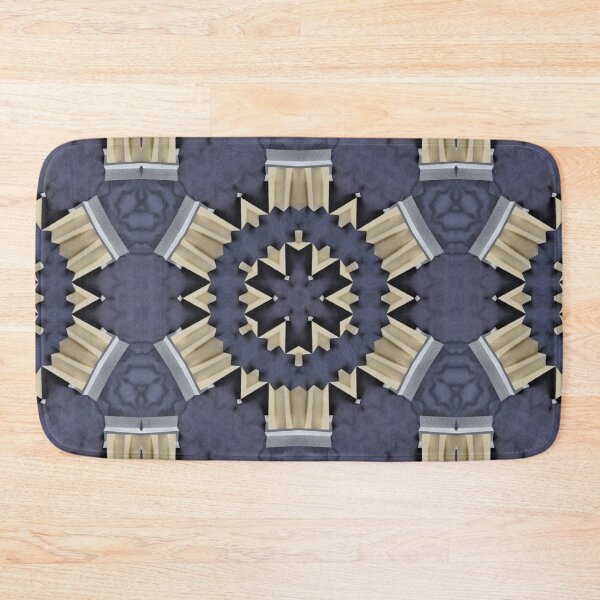 Item preview, Blue and Yellow Geometric by Jenny Meehan designed and sold by Jenny Meehan Art Prints and Patterns  .