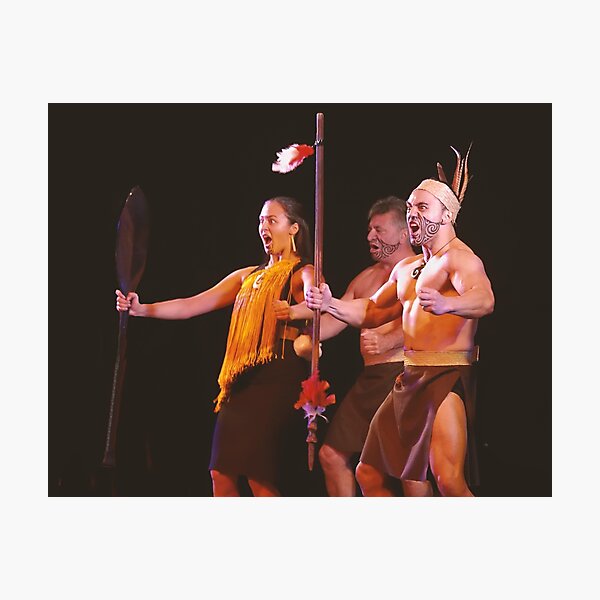 Haka Photographic Print
