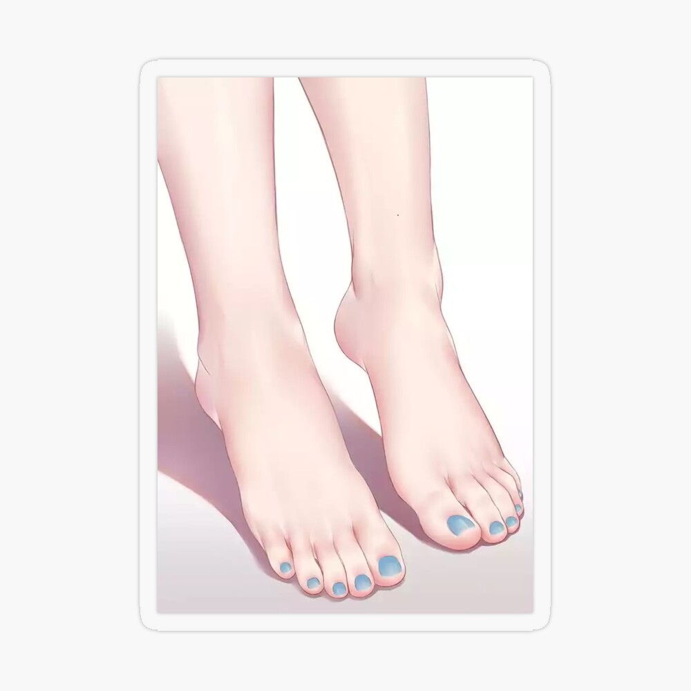 Realistic Anime feet