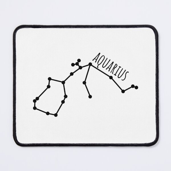 Item preview, Aquarius Constellation (BLACK DESIGN) designed and sold by EleannaInSpace.