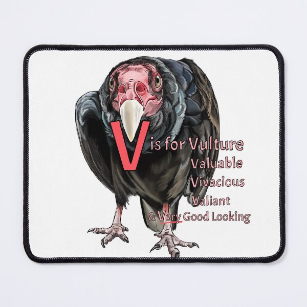 Item preview, V is for Vulture designed and sold by BarefootSeeker.