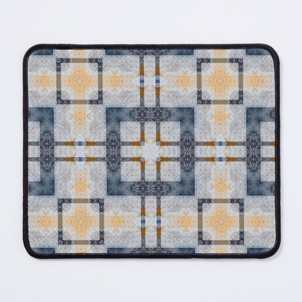 Item preview, Blue and Yellow Rustic Checks by Jenny Meehan designed and sold by Jenny Meehan Art Prints and Patterns .