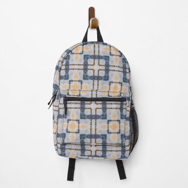 Item preview, Blue and Yellow Rustic Checks by Jenny Meehan designed and sold by Jenny Meehan Art Prints and Patterns .