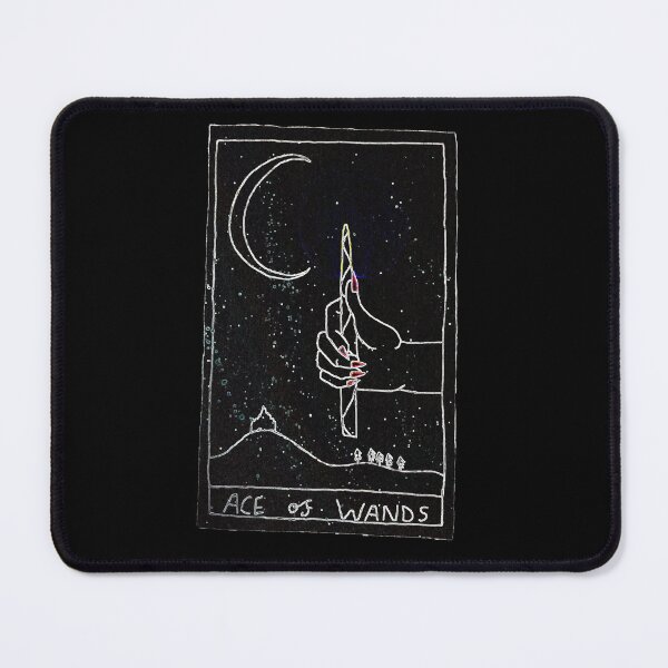 Item preview, Ace Of Wands Tarot Sketch designed and sold by WildandDivine.