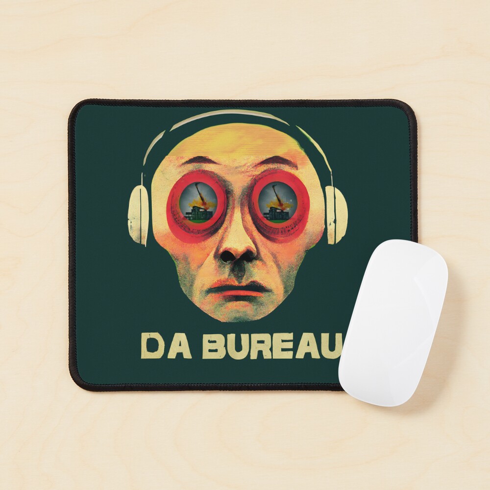 Item preview, Mouse Pad designed and sold by DaBureauOfMerch.