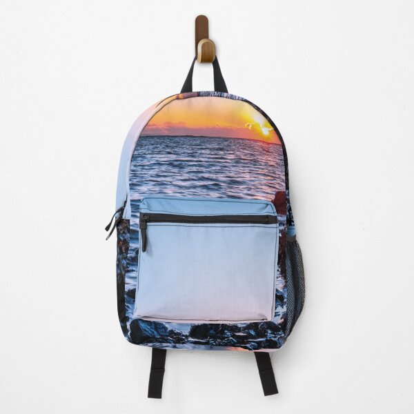 Item preview, beautiful rocky beach awesome sunset view gift designed and sold by Asombrosa.