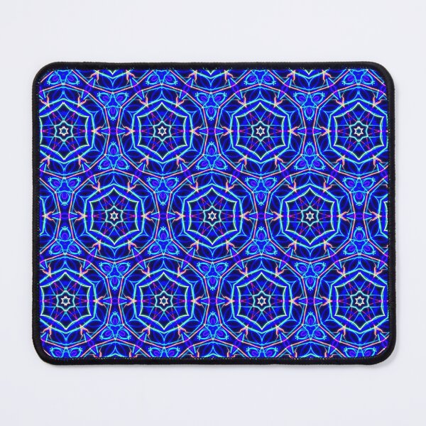 Item preview, Electric Blue Kaleidoscopic Pattern  designed and sold by Amanda1775.