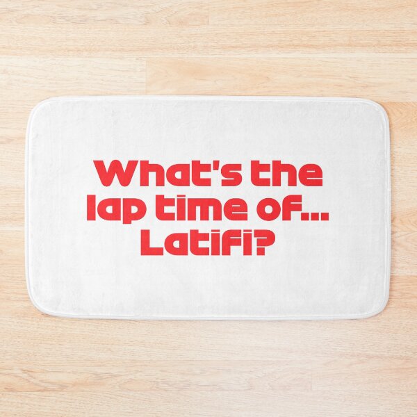 Item preview, LEC. What's the Lap Time Of... Latifi? - Best Team Radio Hungarian GP 2022 (Original) designed and sold by FilipeFerreira.