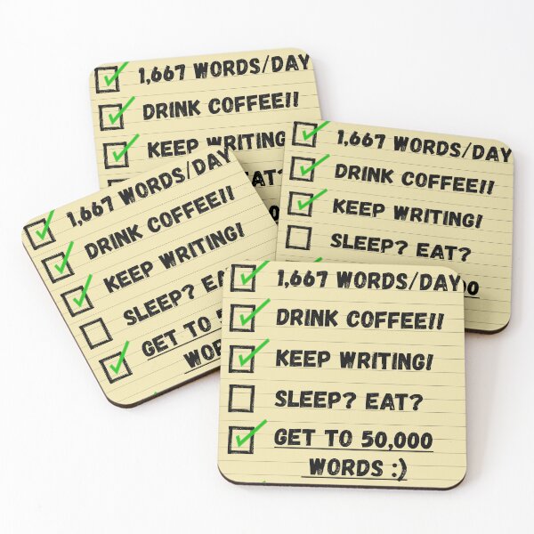Item preview, November Writing Checklist designed and sold by Grepthor.