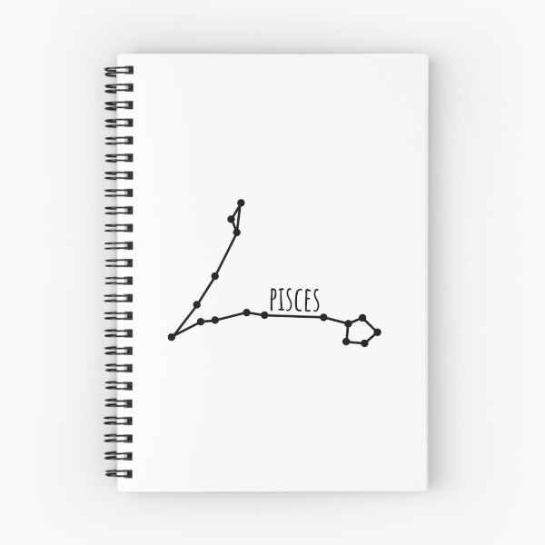 Item preview, Pisces Constellation (BLACK DESIGN) designed and sold by EleannaInSpace.