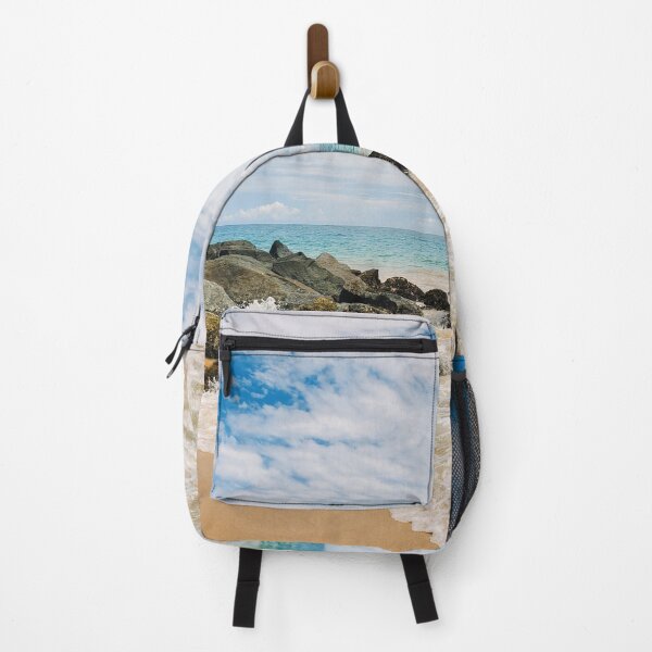 Item preview, beautiful rocky beach with white sand awesome sunset view gift designed and sold by Asombrosa.