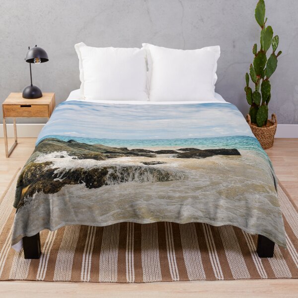 Item preview, beautiful rocky beach with white sand awesome sunset view gift designed and sold by Asombrosa.