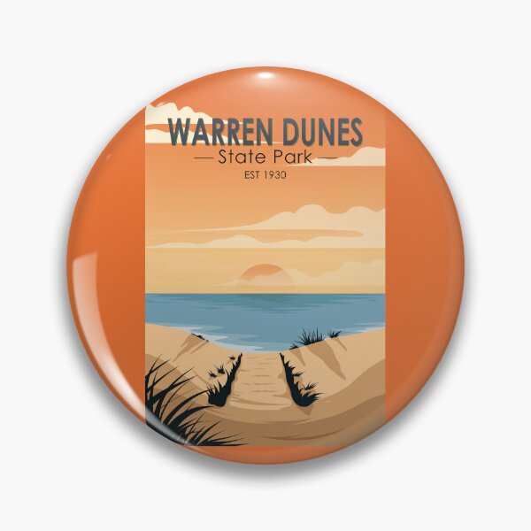 Item preview, Warren Dunes State Park Michigan Vintage designed and sold by KrisSidDesigns.