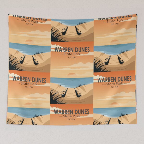 Item preview, Warren Dunes State Park Michigan Vintage designed and sold by KrisSidDesigns.