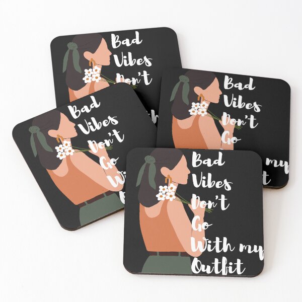 Item preview, Bad Vibes Don't Go With My Outfit | Girls Power | Women Empowerment designed and sold by rebel-store21.