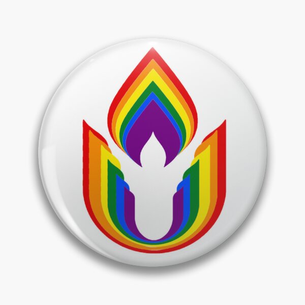 Item preview, LGBTQ unitarian Universalism chalice  designed and sold by KCAbdelnour.