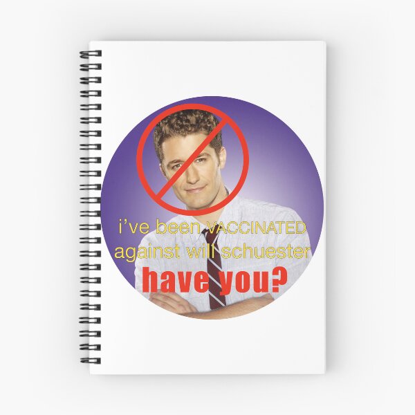 Item preview, Will Schuester Vaccination  designed and sold by yemma.