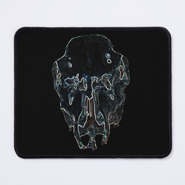 Item preview, Neon Blue/Black Skull designed and sold by WildandDivine.