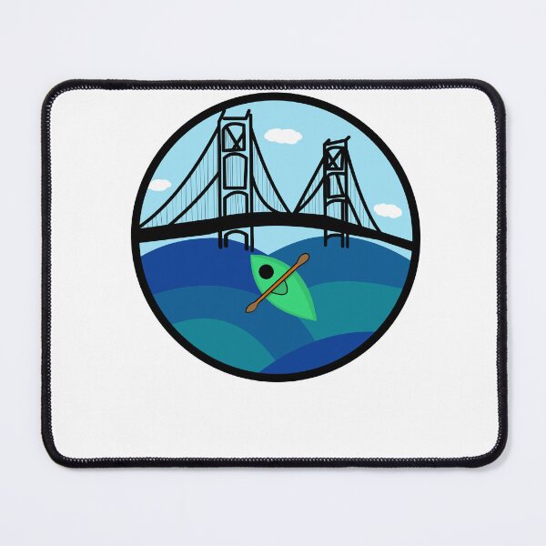 Item preview, Mackinaw bridge  designed and sold by woofwoof77.