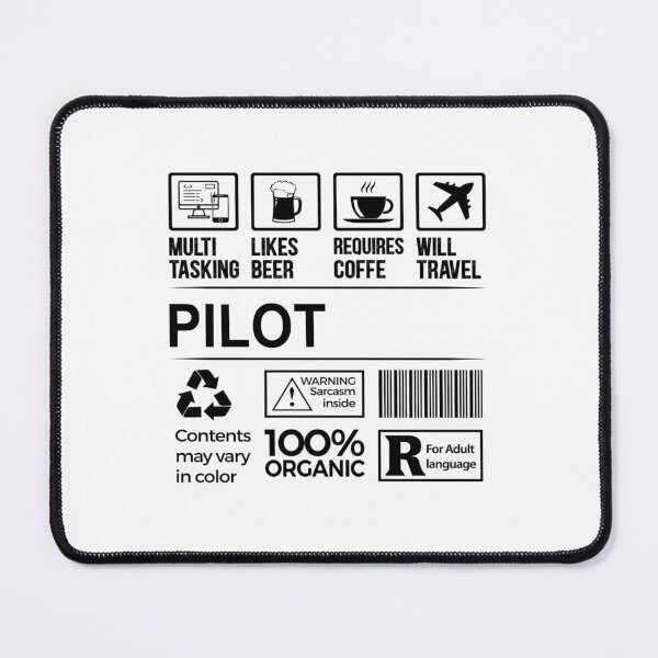 Item preview, pilot T Shirt, MultiTasking Certified Job Gift Item, Job Profession,Mens Womens Girls Dad, pilot Christmas Birthday Gift designed and sold by xlnv.