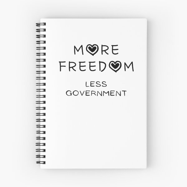 Item preview, More Freedom Less Government designed and sold by Liberty & Unicorns.
