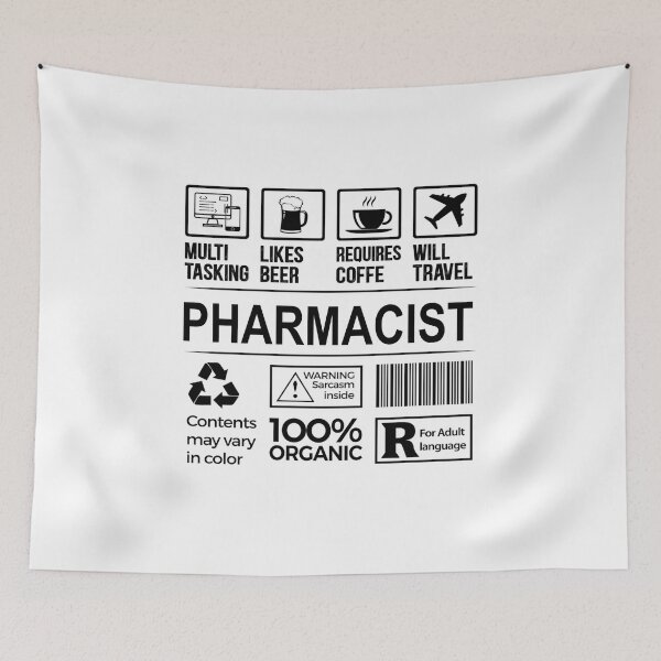 Item preview, pharmacist T Shirt, MultiTasking Certified Job Gift Item, Job Profession,Mens Womens Girls Dad, pharmacist Christmas Birthday Gift designed and sold by xlnv.