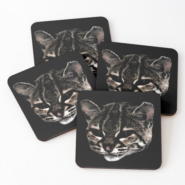 Item preview, Watercolour Effect Wild Cat designed and sold by WildandDivine.