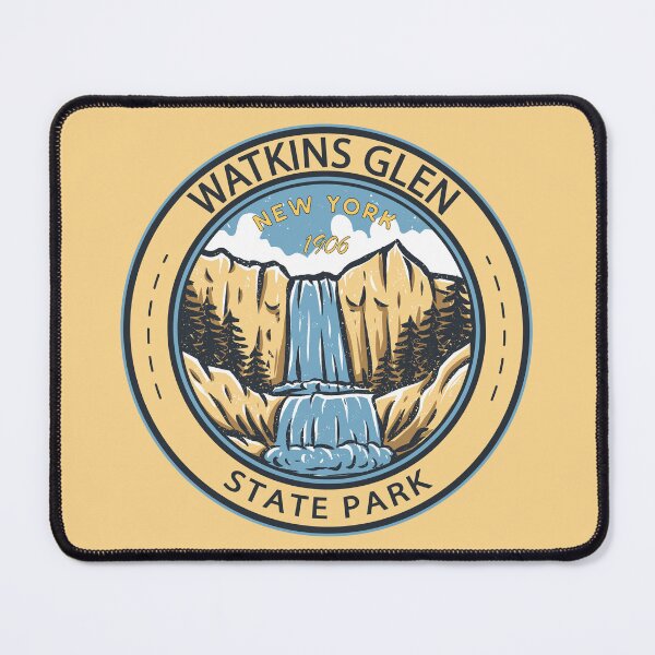Item preview, Watkins Glen State Park New York Badge designed and sold by KrisSidDesigns.