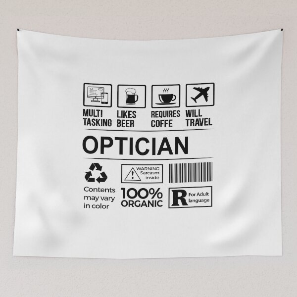 Item preview, optician T Shirt, MultiTasking Certified Job Gift Item, Job Profession,Mens Womens Girls Dad, optician Christmas Birthday Gift designed and sold by xlnv.