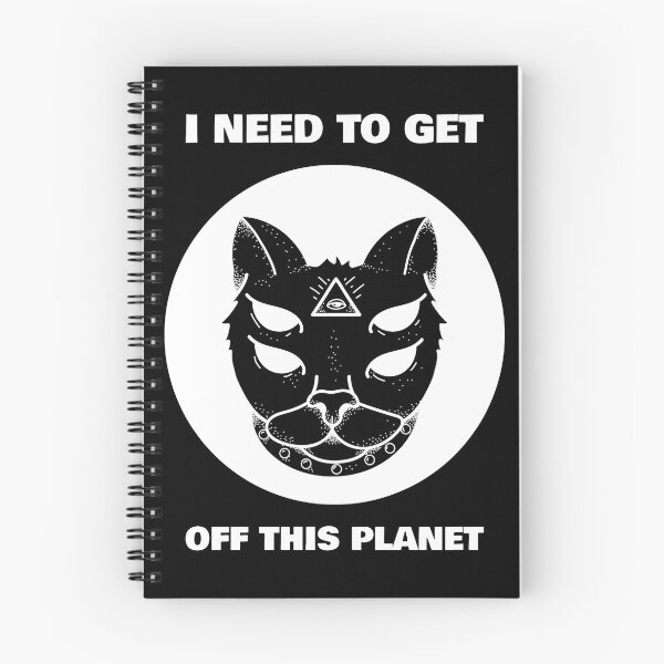 Item preview,  I Need To Get Off This Planet Alien Funny Weird Cat designed and sold by TheWildFlix.