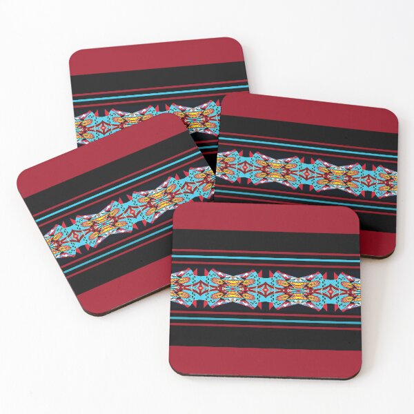 Item preview, Deer Tracks on Red designed and sold by Blue Cloud.