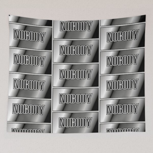 Item preview, Nobody designed and sold by Jokertags.