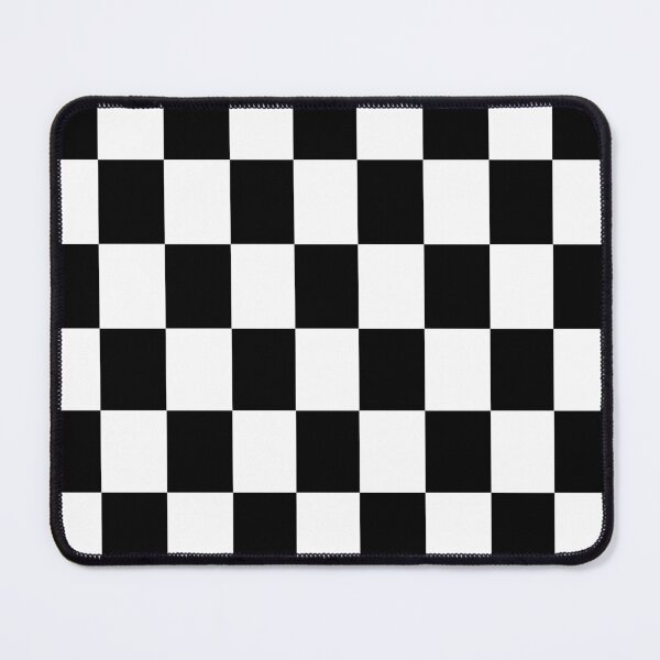 Item preview, Black and White Checkard Pattern designed and sold by RedSparkle.