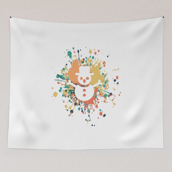 Item preview, Snowman Color Splash designed and sold by onicon.